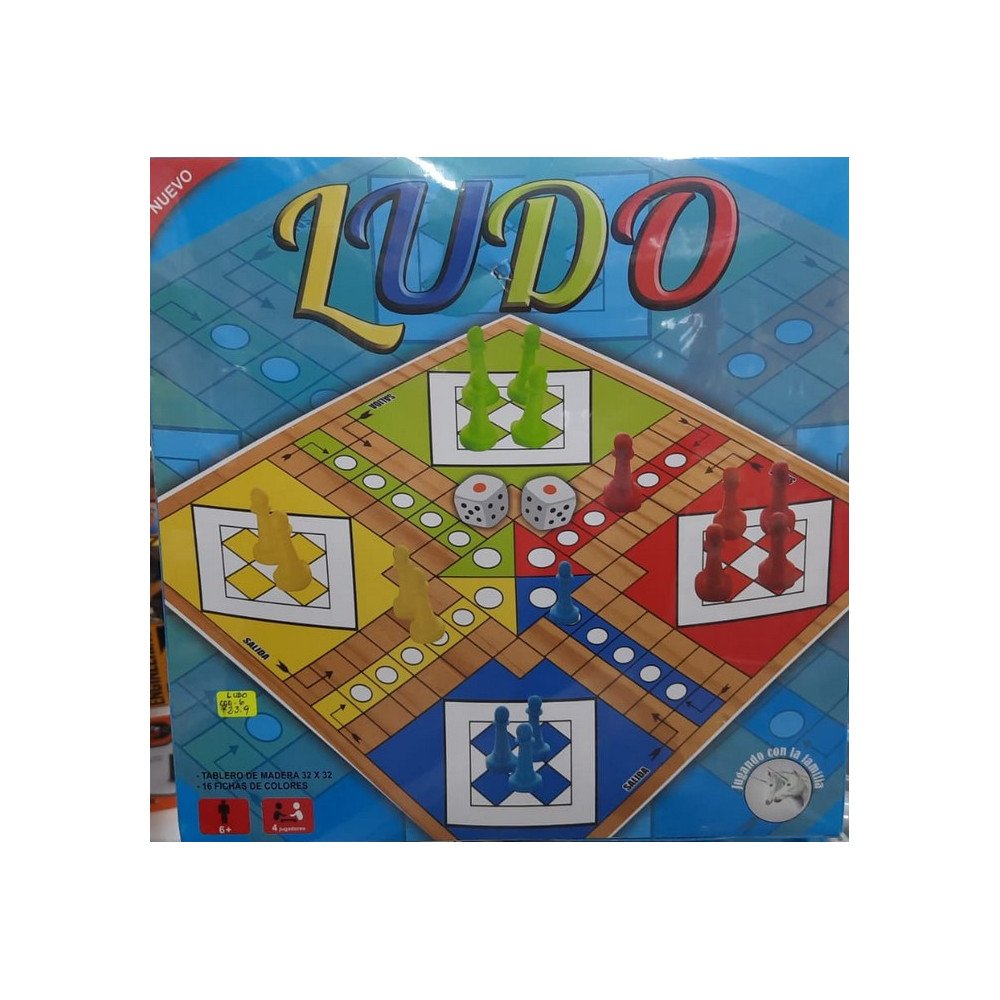 Luego mesa LUDO madera