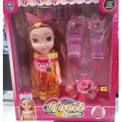 MUÑECA NOELI  CON ZAPATOS Y ACCESORIOS