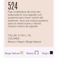 calzón faja con powernet