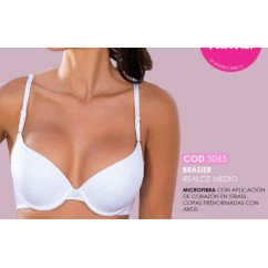 5065 Brasier Realce Medio – Copa lisa – Peter pan
