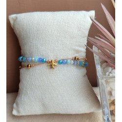 celeste perla dorada